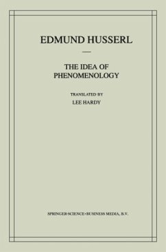 The Idea of Phenomenology - Husserl, Edmund