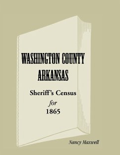 Washington County, Arkansas, Sheriff's Census for 1865 - Maxwell, Nancy