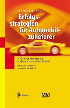 Erfolgsstrategien für Automobilzulieferer - Kurek, Rainer