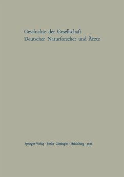 Kleines Quellenbuch zur Geschichte der Gesellschaft Deutscher Naturforscher und Ärzte - Pfannenstiel, Max