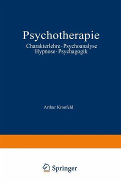 Psychotherapie - Kronfeld, Arthur
