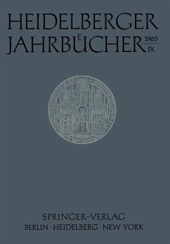 Heidelberger Jahrbücher - Loparo, Kenneth A.