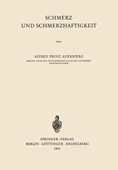 Schmerz und Schmerzhaftigkeit - Auersperg, A.