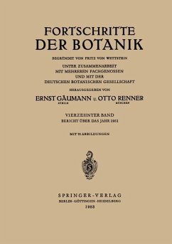 Bericht Über das Jahr 1951 - Gäumann, Ernst;Renner, Otto