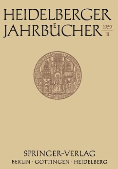 Heidelberger Jahrbücher - Loparo, Kenneth A.