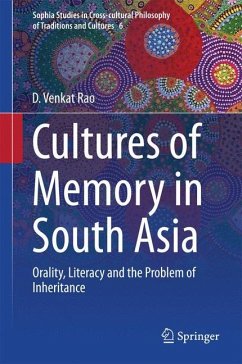 Cultures of Memory in South Asia - Rao, D. Venkat