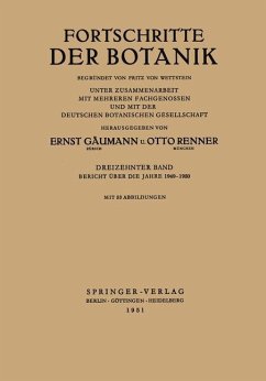 Bericht über die Jahre 1949¿1950 - Lüttge, Ulrich; Beyschlag, Wolfram; Cushman, John; Francis, Dennis; Büdel, Burkhard