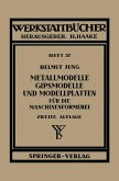 Metallmodelle, Gipsmodelle und Modellplatten für die Maschinenformerei