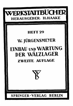 Cover Einbau und Wartung der Wälzlager