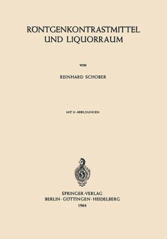 Röntgenkontrastmittel und Liquorraum - Schober, Reinhard