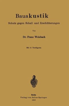 Bauakustik - Weisbach, Franz