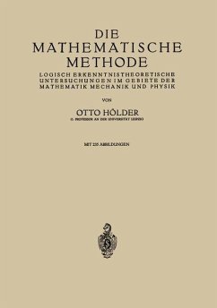 Die Mathematische Methode - Hölder, Otto