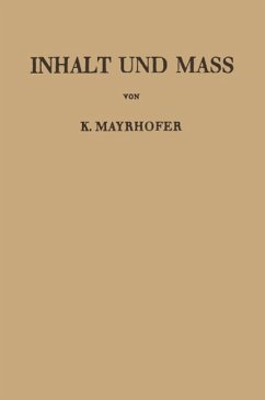 Inhalt und Mass - Mayrhofer, Karl