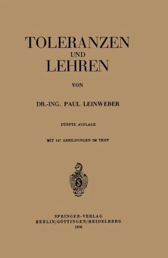 Toleranzen und Lehren - Leinweber, Paul