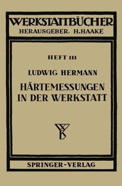 Härtemessungen in der Werkstatt - Hermann, L.