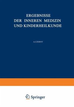 Ergebnisse der Inneren Medizin und Kinderheilkunde - Langstein, L.;Schittenhelm, A.