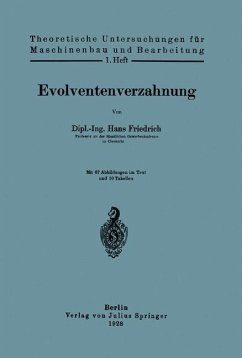 Evolventenverzahnung - Friedrich, Hans