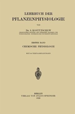 Lehrbuch der Pflanzenphysiologie - Kostytschew, S.