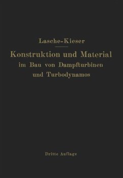 Konstruktion und Material im Bau von Dampfturbinen und Turbodynamos - Lasche, O.