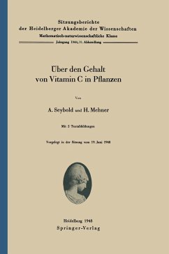 Über den Gehalt von Vitamin C in Pflanzen - Seybold, A.;Mehner, H.