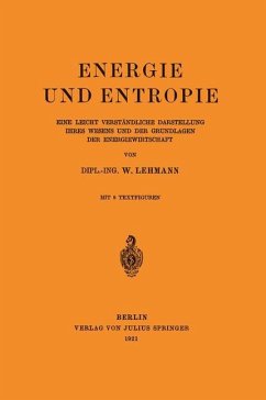 Energie und Entropie - Lehmann, Wilhelm