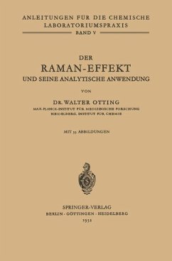 Der Raman-Effekt und seine analytische Anwendung - Otting, W.