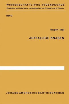 Auffällige Knaben - Neupert, S.;Vogl, G.