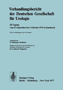 Verhandlungsbericht der Deutschen Gesellschaft für Urologie