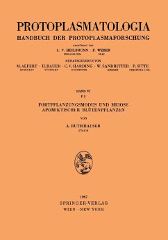 Fortpflanzungsmodus und Meiose Apomiktischer Blütenpflanzen - Rutishauser, Alfred