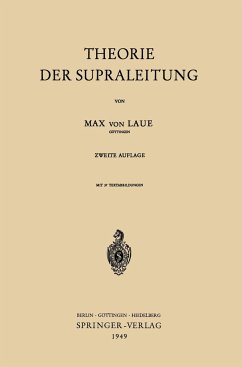 Theorie der Supraleitung - Laue, Max v.
