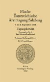 Fünfte Österreichische Ärztetagung Salzburg