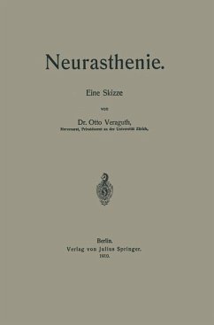 Neurasthenie - Veraguth, Otto;Veraguth, Otto