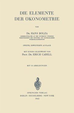 Cover Die Elemente der Ökonometrie