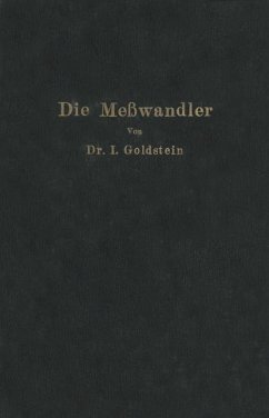 Die Meßwandler - Goldstein, Isaak