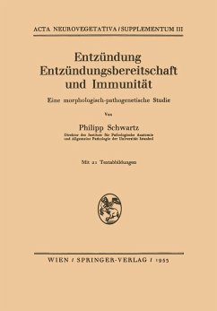 Entzündung Entzündungsbereitschaft und Immunität - Schwartz, Philipp