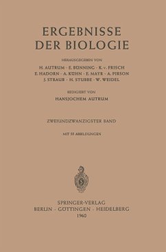 Ergebnisse der Biologie - Autrum, Hansjochem