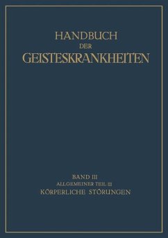 Handbuch der Geisteskrankheiten - Georgi, F.;Kafka, V.;Küppers, E.