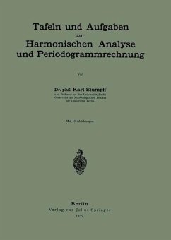 Tafeln und Aufgaben zur Harmonischen Analyse und Periodogrammrechnung - Stumpff, Karl