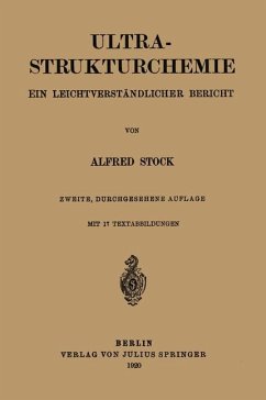 Ultra-Strukturchemie - Stock, Alfred