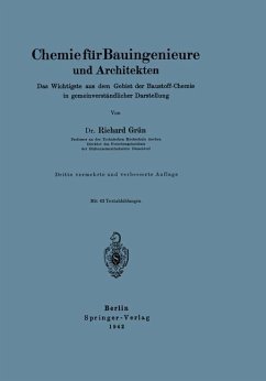 Chemie für Bauingenieure und Architekten - Grün, Richard