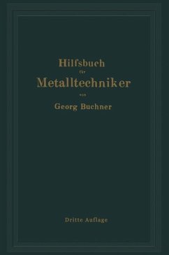 Hilfsbuch für Metalltechniker - Buchner, Georg