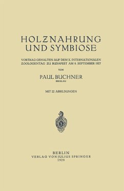 Holznahrung und Symbiose - Buchner, Paul