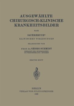 Ausgewählte Chirurgisch-Klinische Krankheitsbilder - Schmidt, Georg