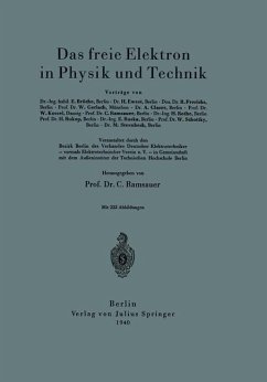 Das freie Elektron in Physik und Technik - Brüche, E.;Ewest, H.;Frerichs, R.