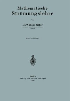 Mathematische Strömungslehre - Müller, Wilhelm