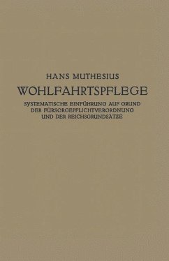Die Wohlfahrtspflege - Muthesius, Hans
