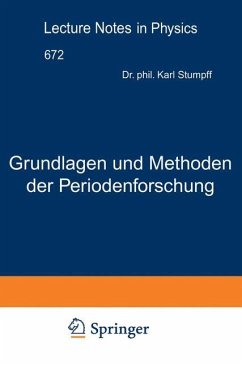 Grundlagen und Methoden der Periodenforschung - Stumpff, Karl