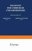 Ergebnisse der Chirurgie und Orthopädie