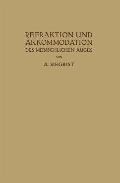 Refraktion und Akkommodation des Menschlichen Auges - Siegrist, A.