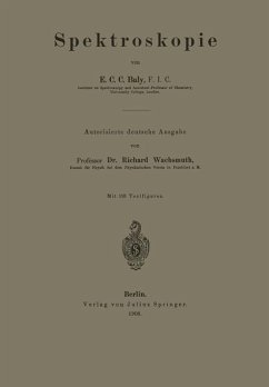 Spektroskopie - Baly, E.C.C.;Wachsmuth, Richard